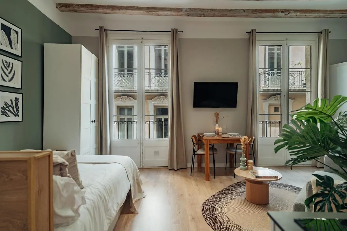 Casa Tapiz Daire Barselona 0*,